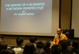Entrepreneurship Academy 2016 - The Making of a business: A network perspective